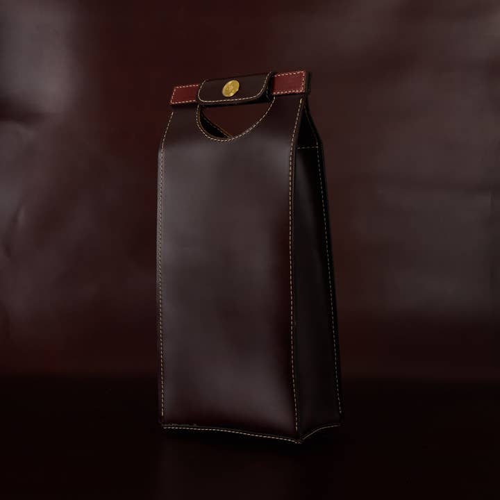 SouthLife Leather Goods - Wholesale Wine Tote - Wine Tote3