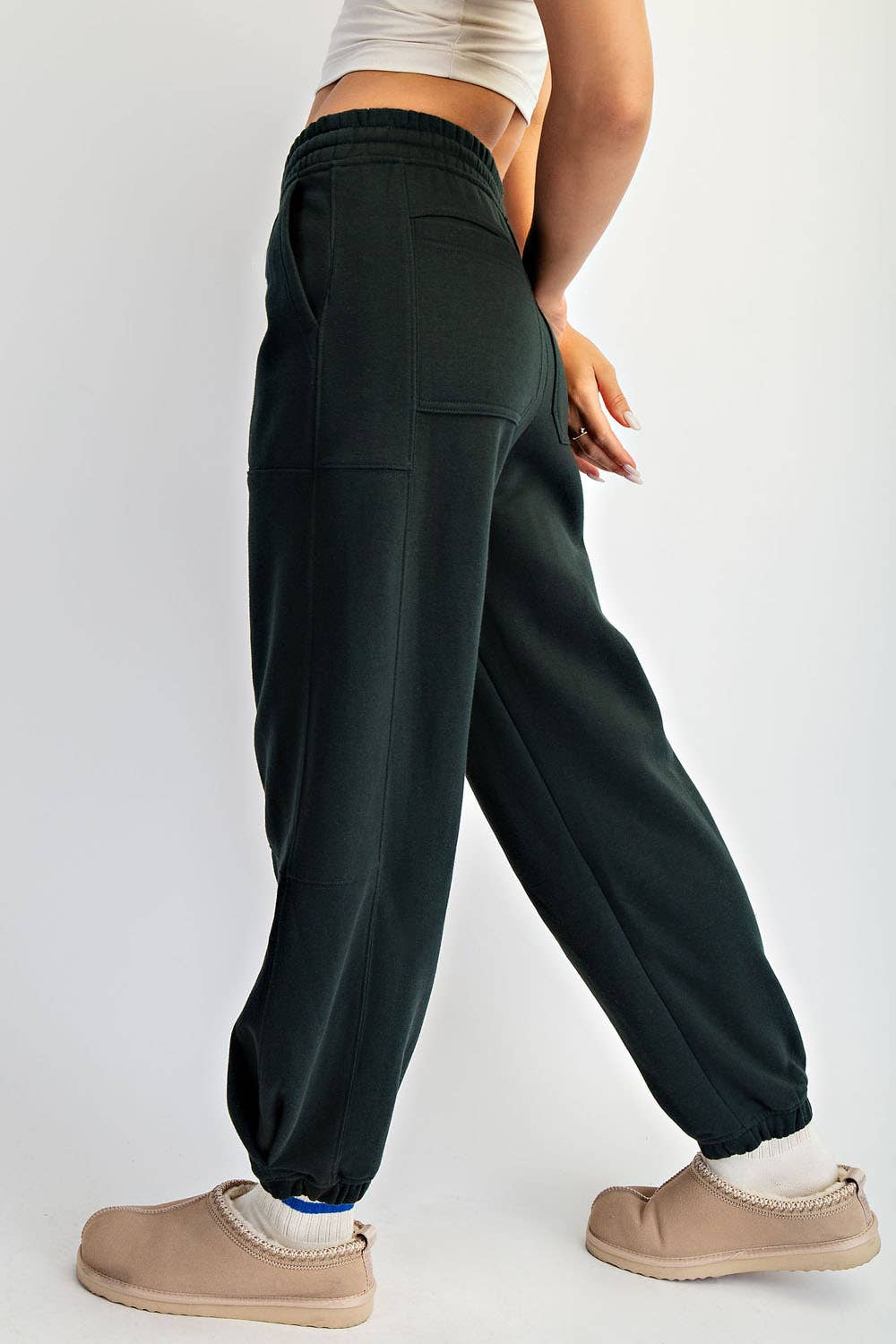 Rae Mode - Wholesale Athletic Pants - Women's - FLEECE COCOON JOGGER SWEATPANTS7