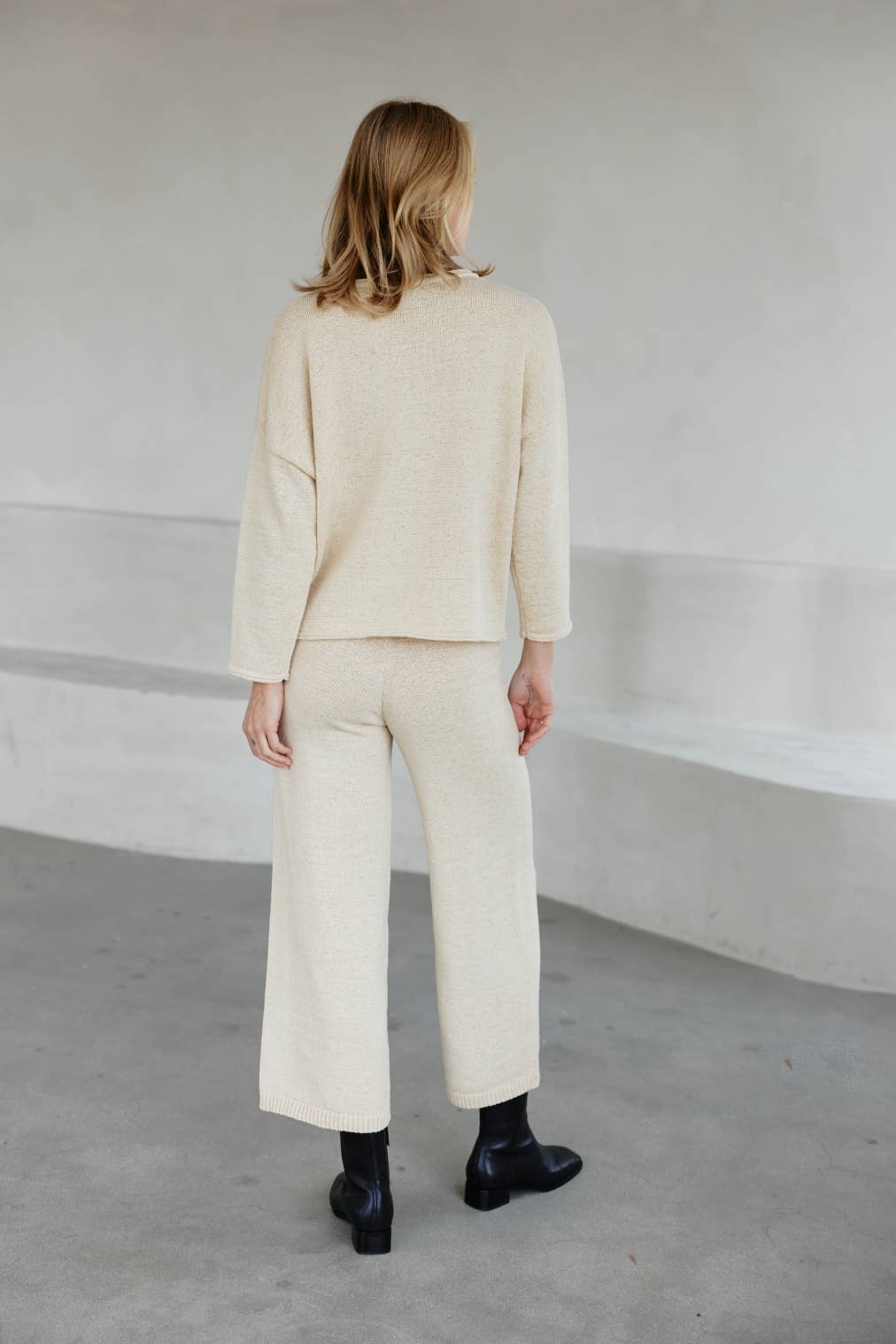 MOD REF - Wholesale Pants - Women's - The Zoe Pants | Knit Culotte Pants12