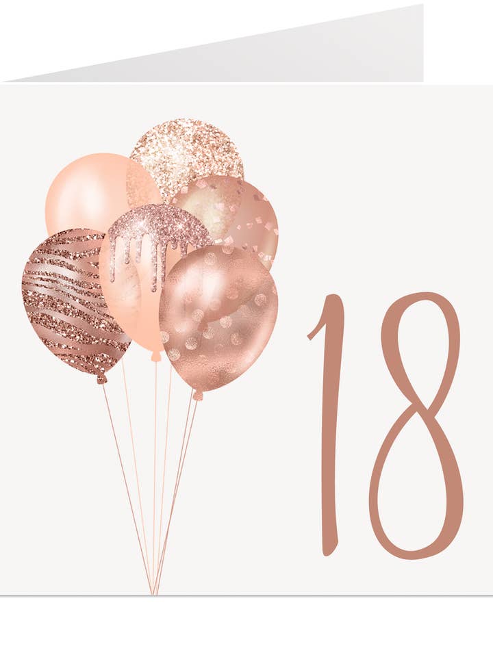 18th Birthday Card for wholesale by Creationery