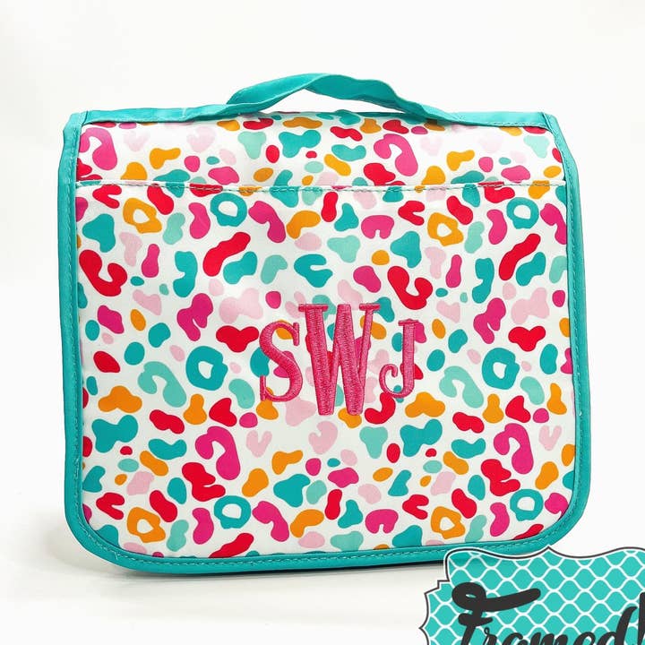 Framed By Sarah - Wholesale Toilettasset - Dames - Kleurrijke Reistoilettas om op te Hangen0