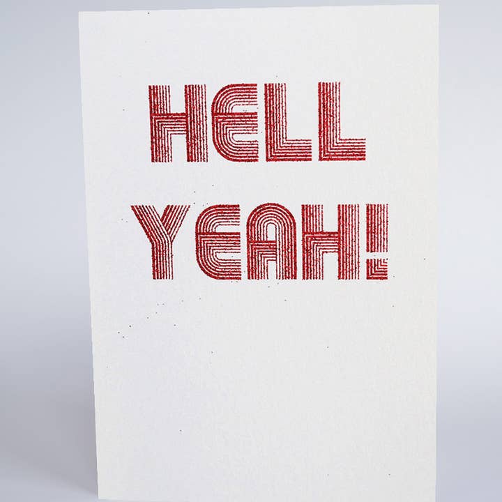 Tarjeta de Felicitación Brillante con Purpurina para Todos los Días para venta al por mayor de Five Dollar Shake & Counting Stars