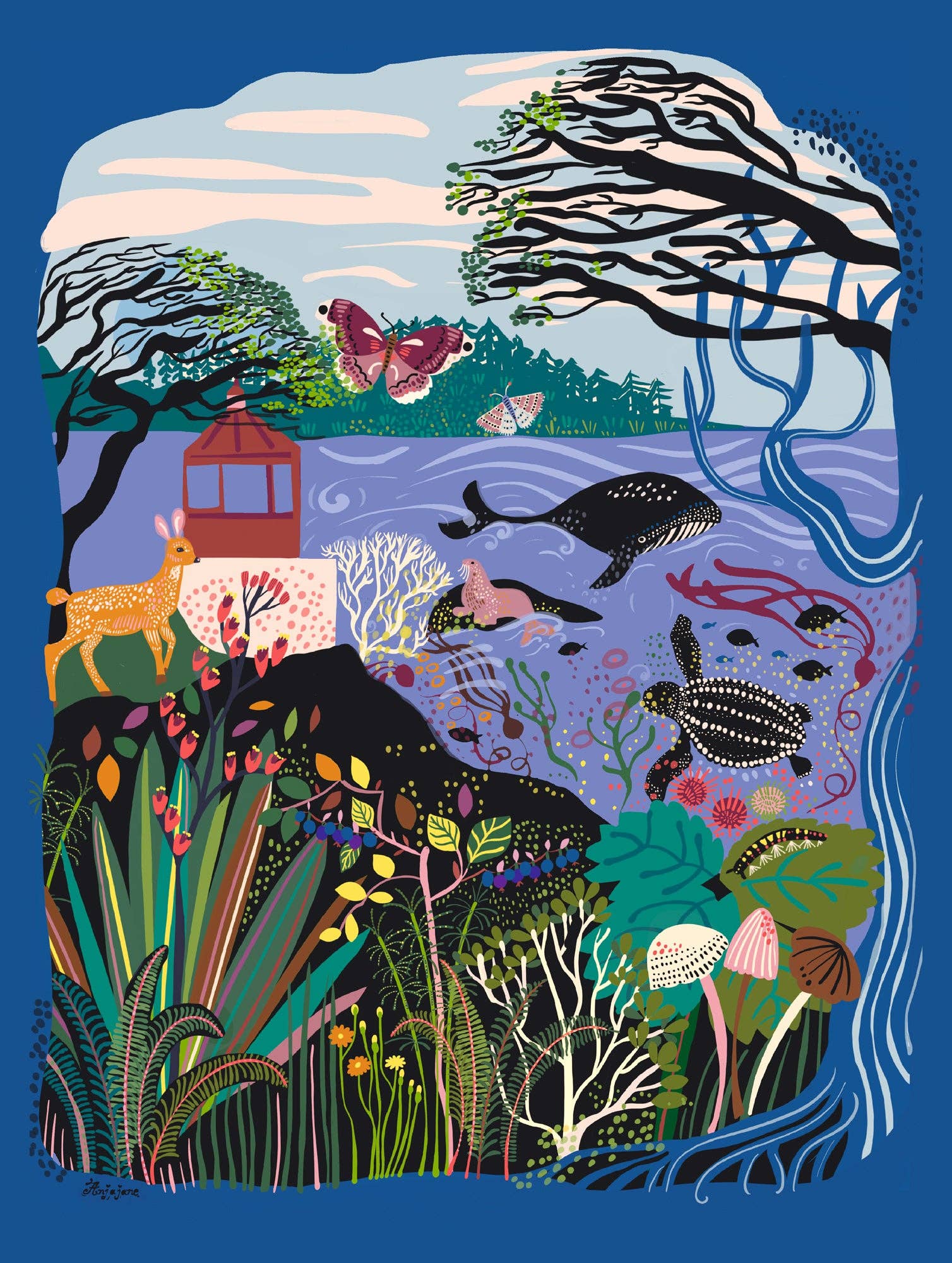 Anja Jane - Wholesale Art Print - Ucluelet Art Print1