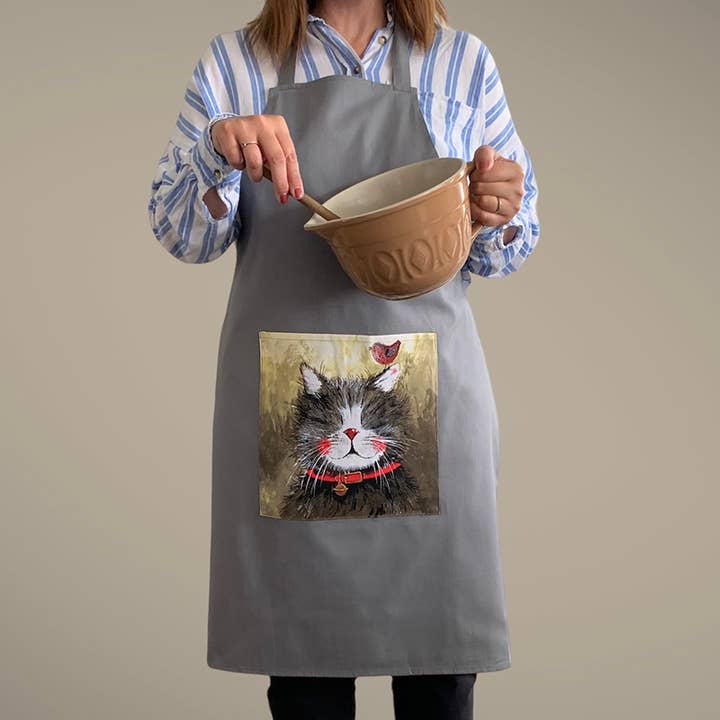 Klaus forklæde for engroshandel hos Alex Clark Art