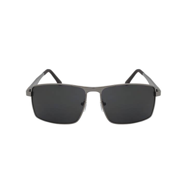 Shark Eyes, Inc - Wholesale Sunglasses - Men's - Square Mens Sunglasses Aviator Aluminum Spring Hinge Sunglas