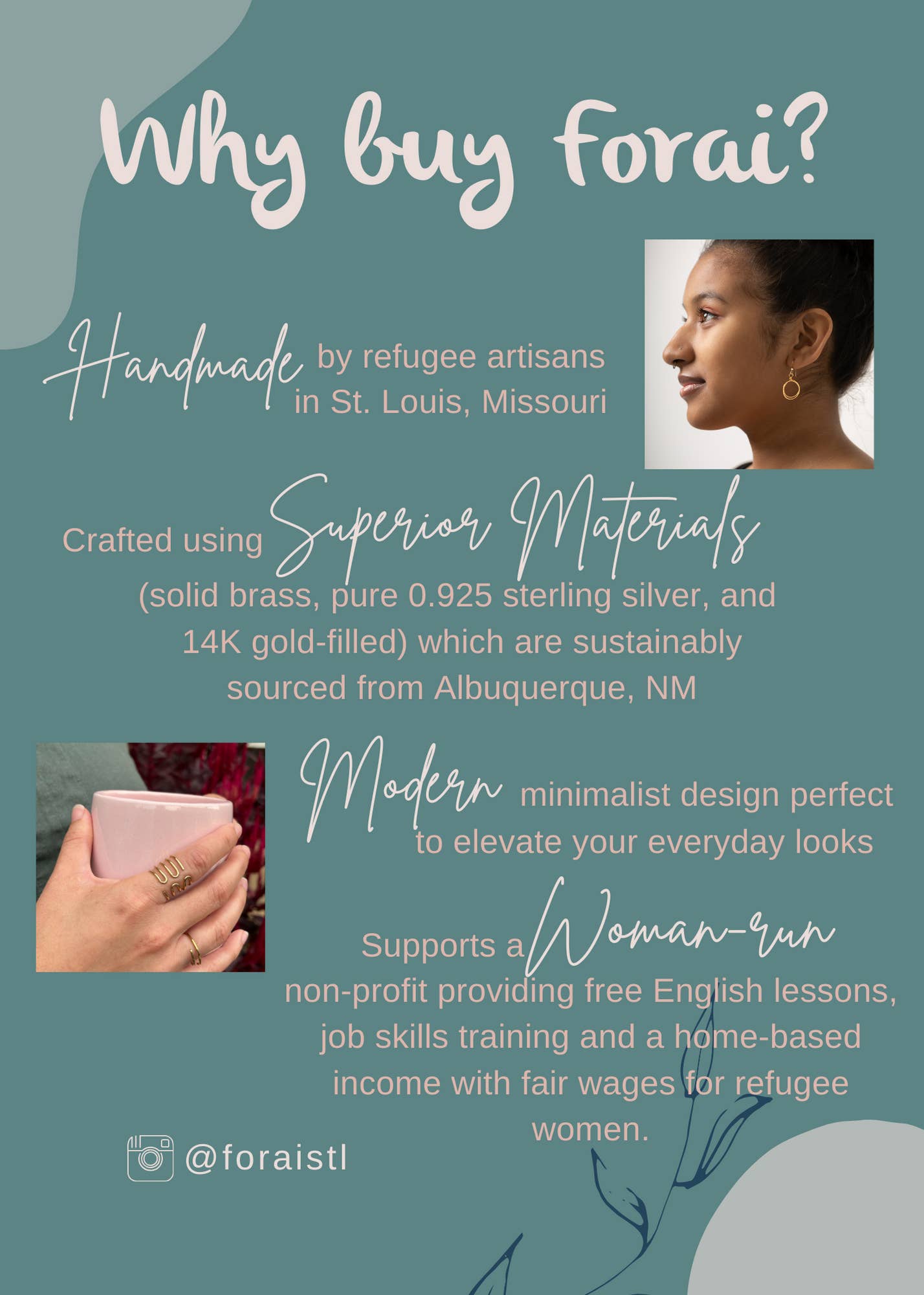 Forai - Wholesale Jewelry Stand & Display - Why Buy Forai Shelf-Talker