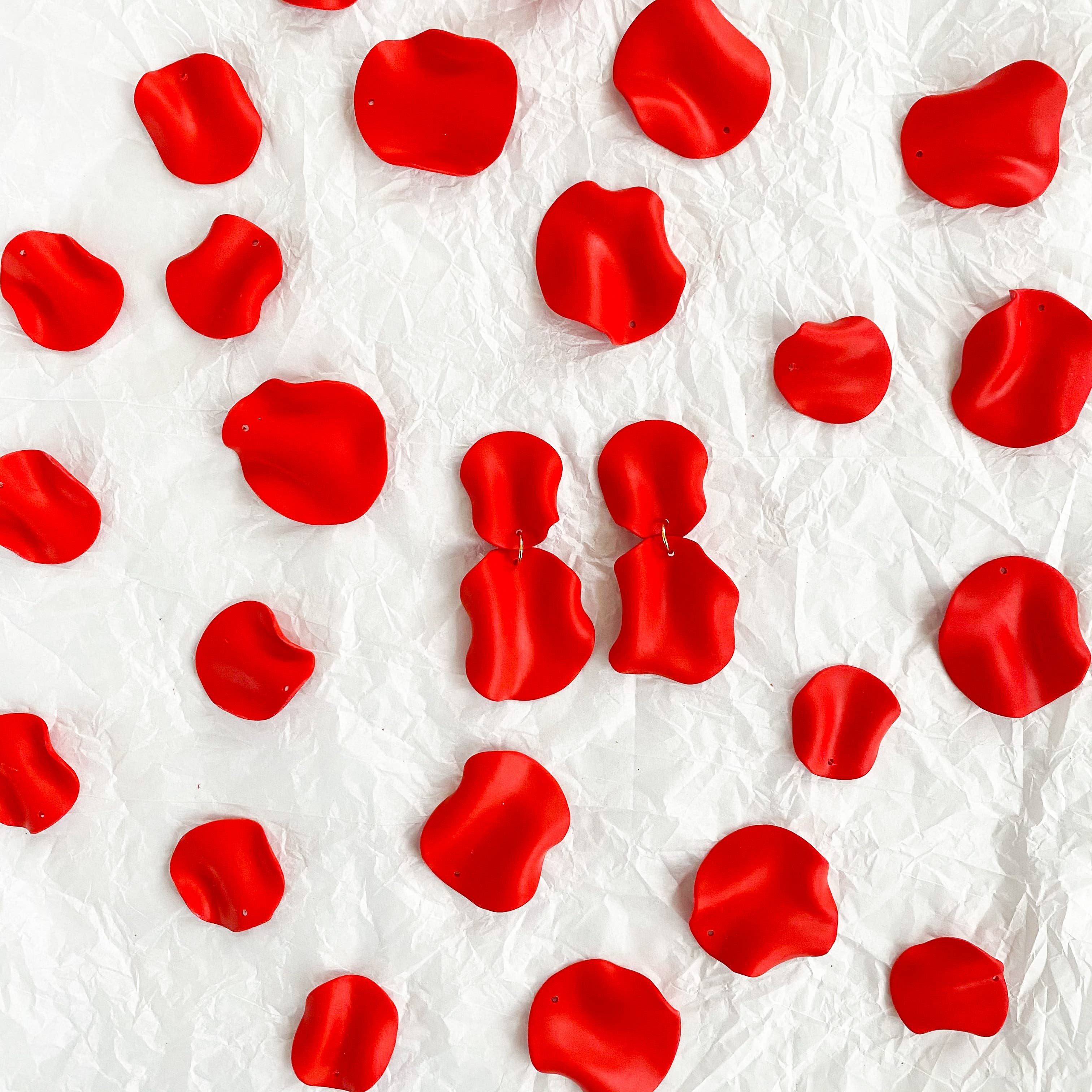 Viki Glaze Accessories - Wholesale Dangle Earrings - Eterea Earrings in red5