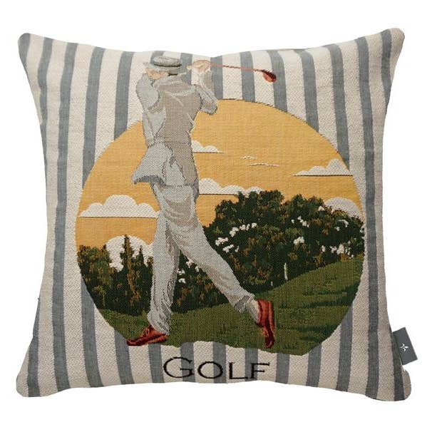 Housse De Coussin Fair Play Golf pour la vente par Art De Lys