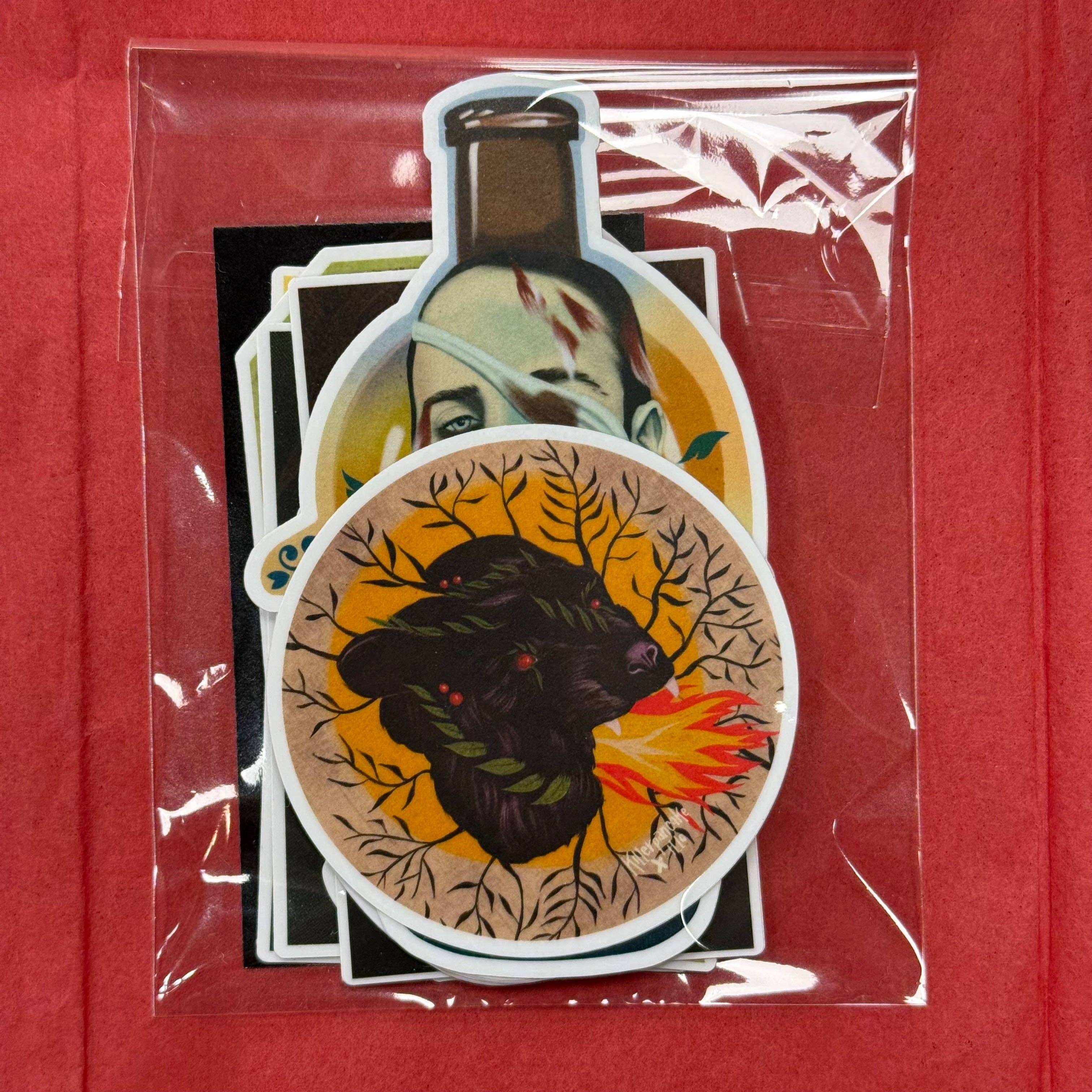 Killerpancake Illustration - Wholesale Sticker - Haunted Stickers (Wholesale)0