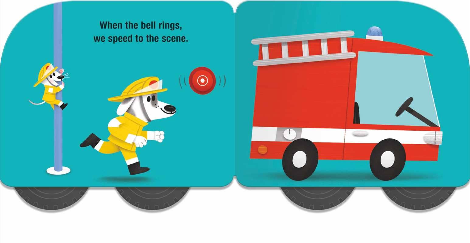 Simon & Schuster - Wholesale Transportation - Speedy Wheels - Fire Truck by Little Genius Books2