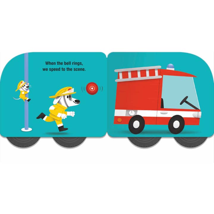 Simon & Schuster - Wholesale Transportation - Speedy Wheels - Fire Truck by Little Genius Books2