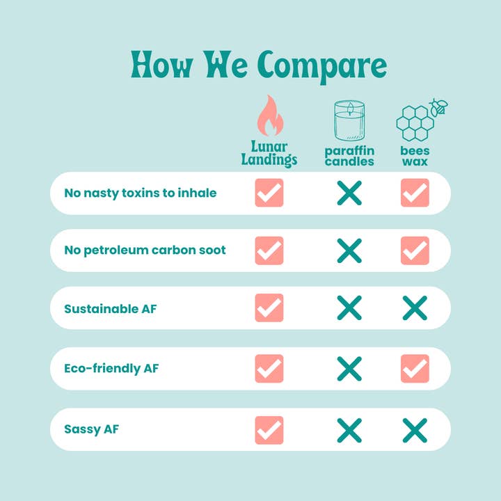 Lunar Landings - Wholesale Jar/Filled Candle - Smells Like Horchata & Abolish ICE Soy Candle5