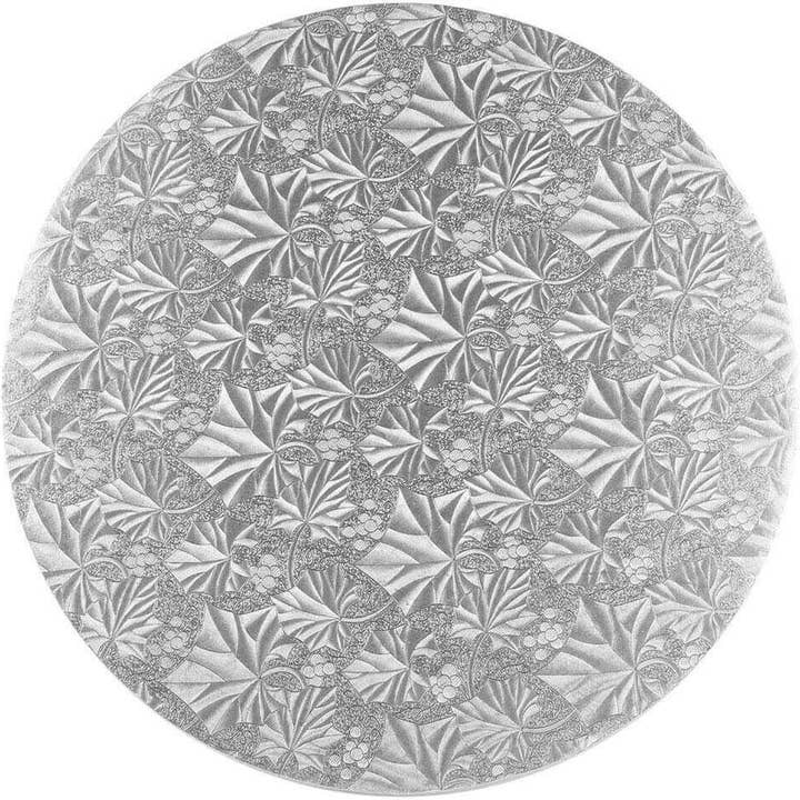 Party Expo, LLC - Wholesale Cake stand - 12" Thin Silver Round Cake Drum