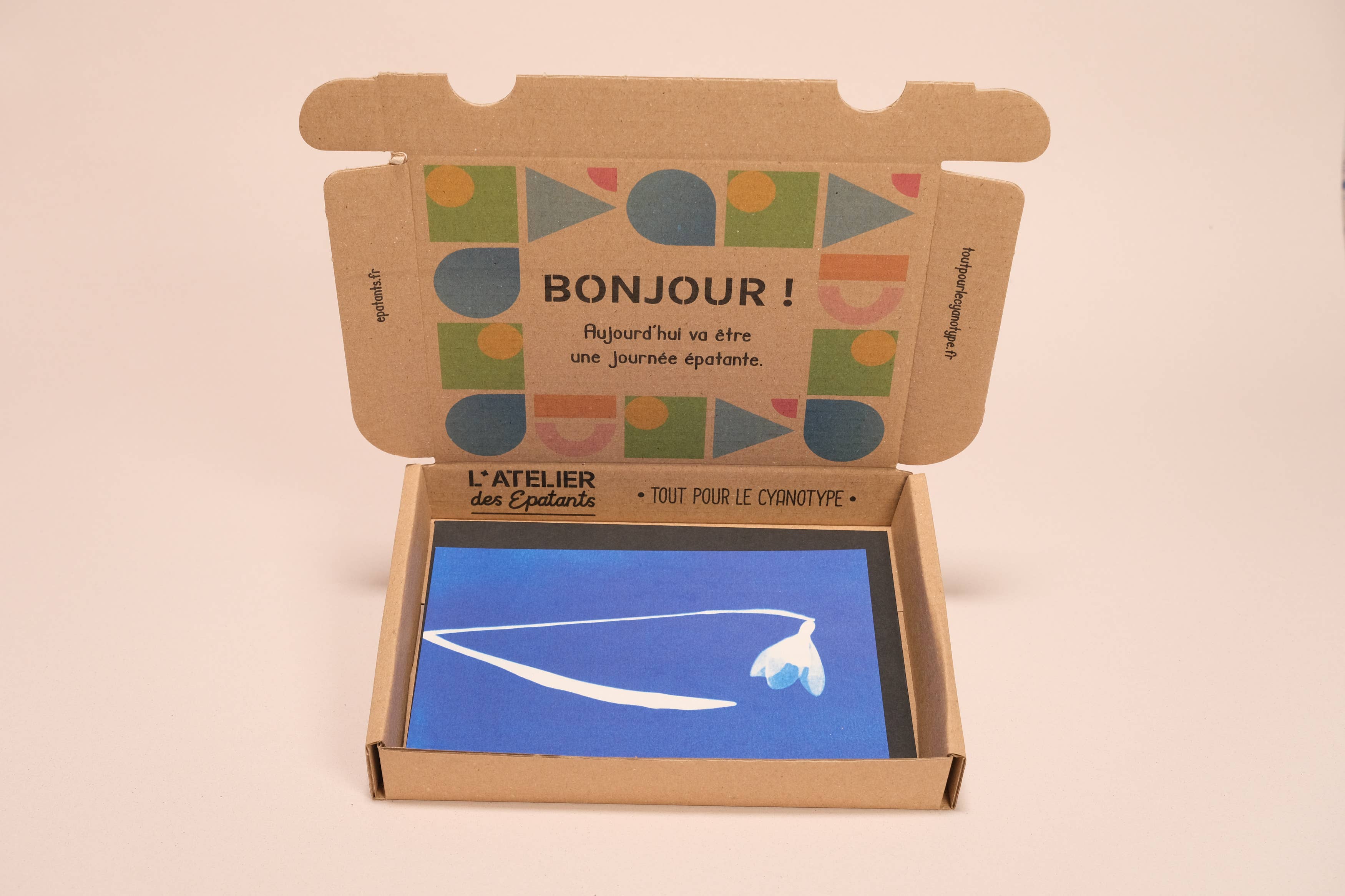 L'Atelier des Epatants - Venta al por mayor Kit de manualidades - Mini kit de cianotipo2