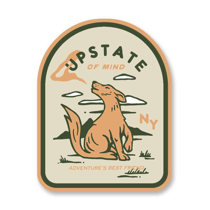 Pegatina Pupstate of Mind para venta al por mayor de Compas Life - Upstate of Mind