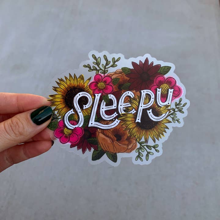 Sleepy Sticker for wholesale by Pokidi Lab by Blanca Creative
