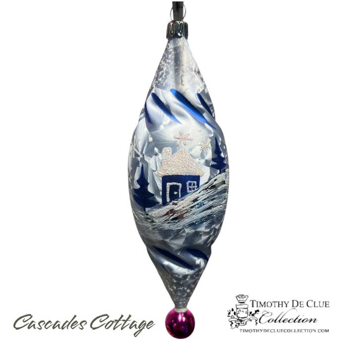 Cascades Cottage -German Christmas Collection for wholesale by Timothy De Clue Collection