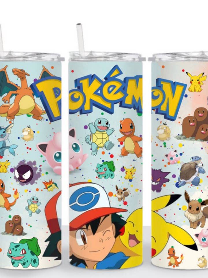 20oz Poké Tumbler for wholesale by Creative Queen Boutique