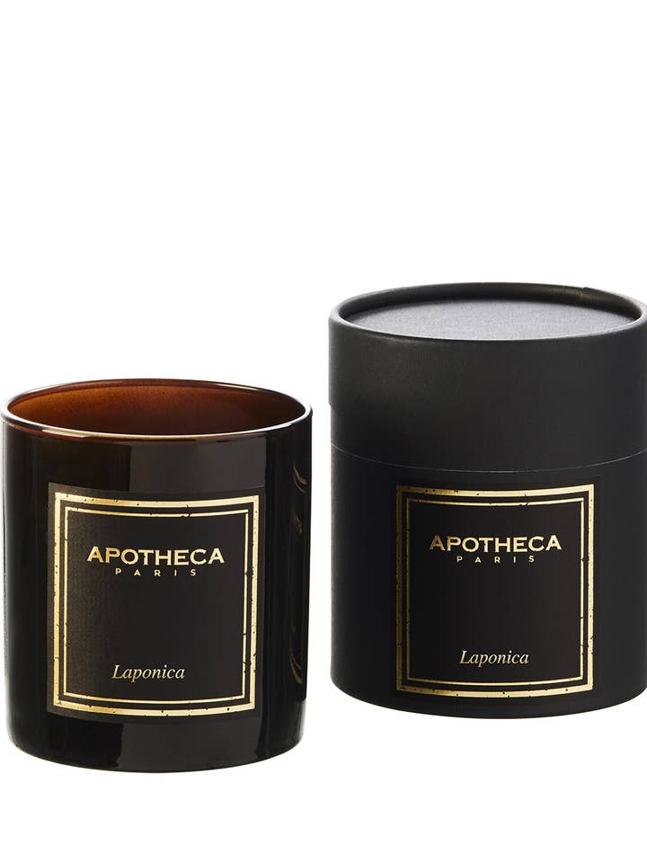 Laponica 240g candle — Peppery ginger for wholesale by APOTHECA PARIS - MADE IN PARIS