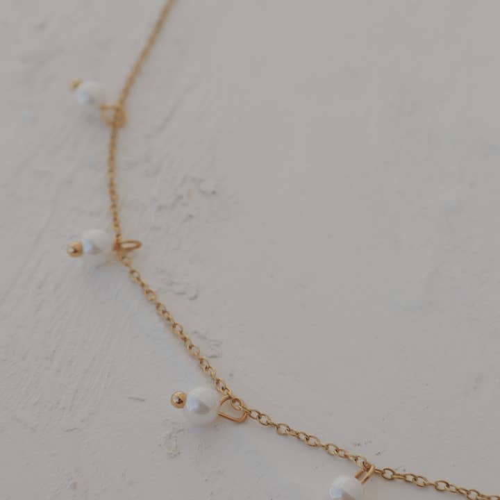 Olive Branch Jewelry & Co. - Wholesale Pendant/Charm Necklace - Iver Pearl Drop Necklace3