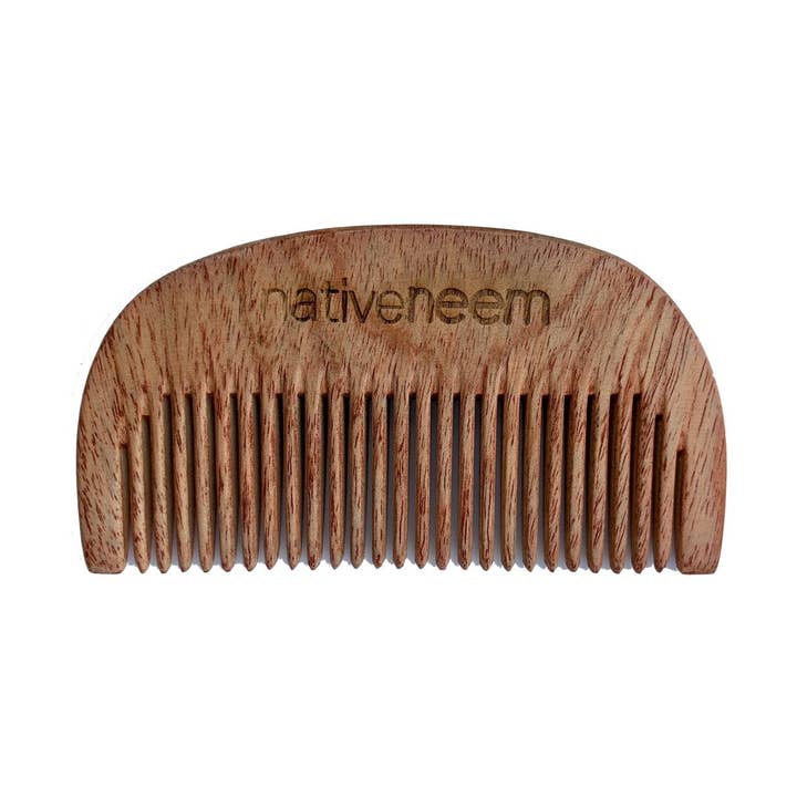 Wooden Neem Pocket Comb for wholesale by Native Neem