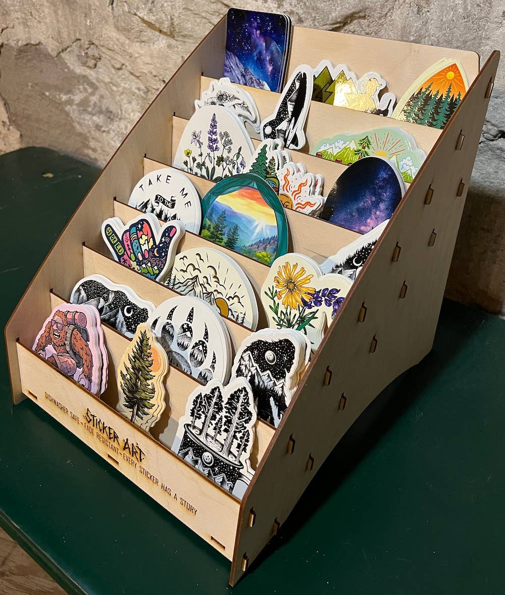 Sticker Art – Engroshandel Klistermærke – Gratis klistermærke-display + 500 bedst sælgende designs (åbningsordre)2