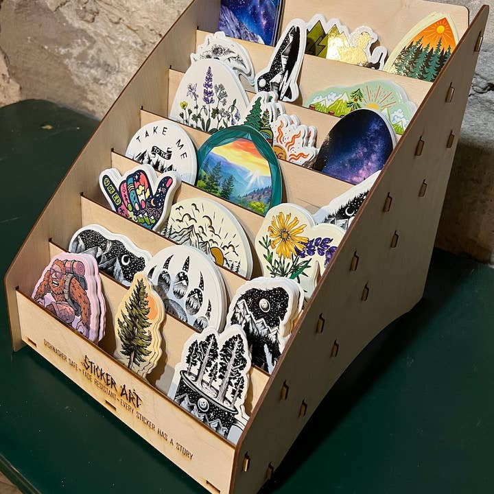 Sticker Art - Wholesale Sticker - Free Sticker Display + 500 best sellers (Opening Order Set)2