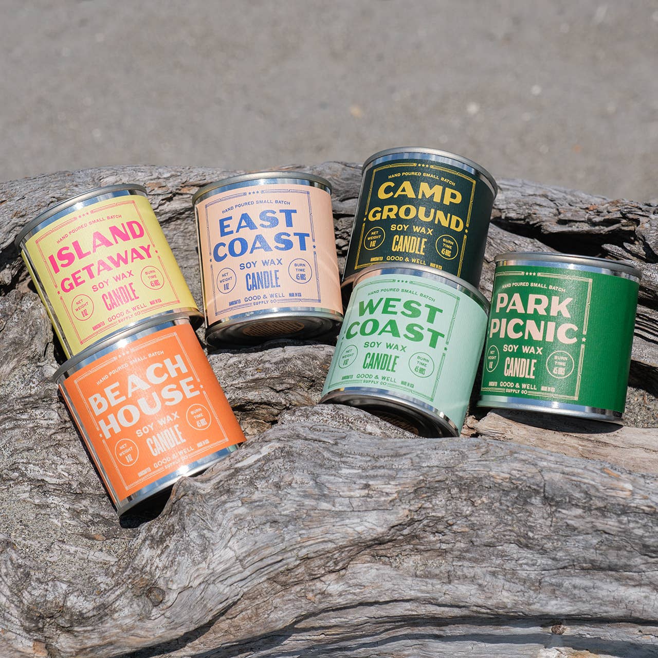 Good & Well Supply Co. - Wholesale Jar/Filled Candle - East Coast Soy Candle2