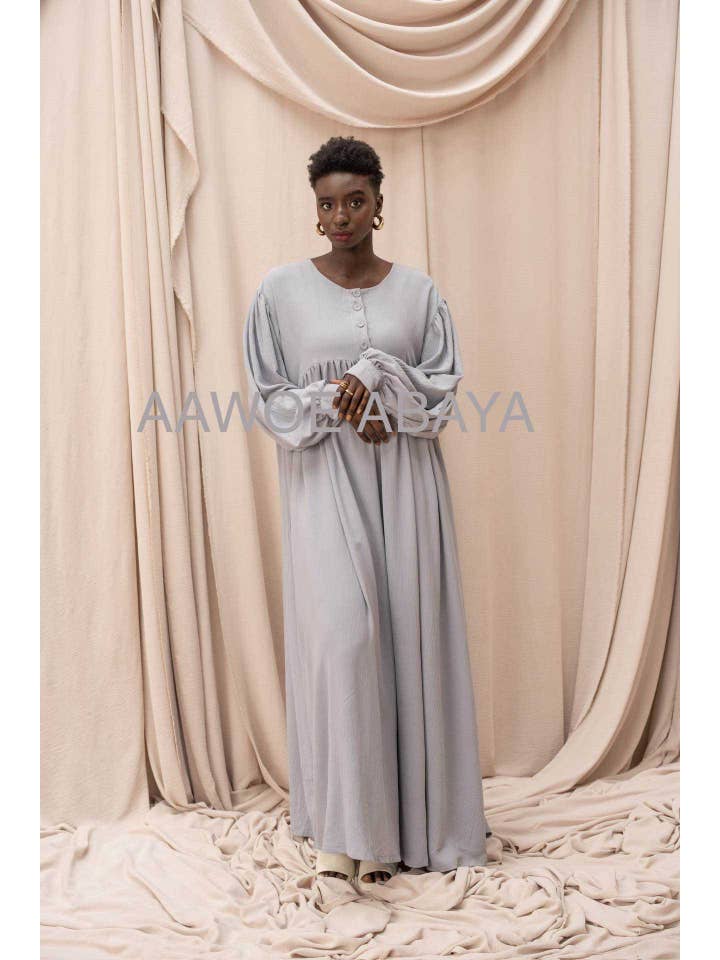 Aawoe Abaya - Wholesale Dress - Women's - Puff sleeve abaya - 26075