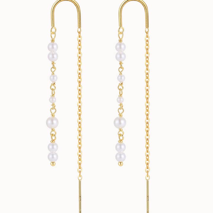 Nava Copenhagen - Wholesale Dangle Earrings - Ekans Earrings - Gold Plated