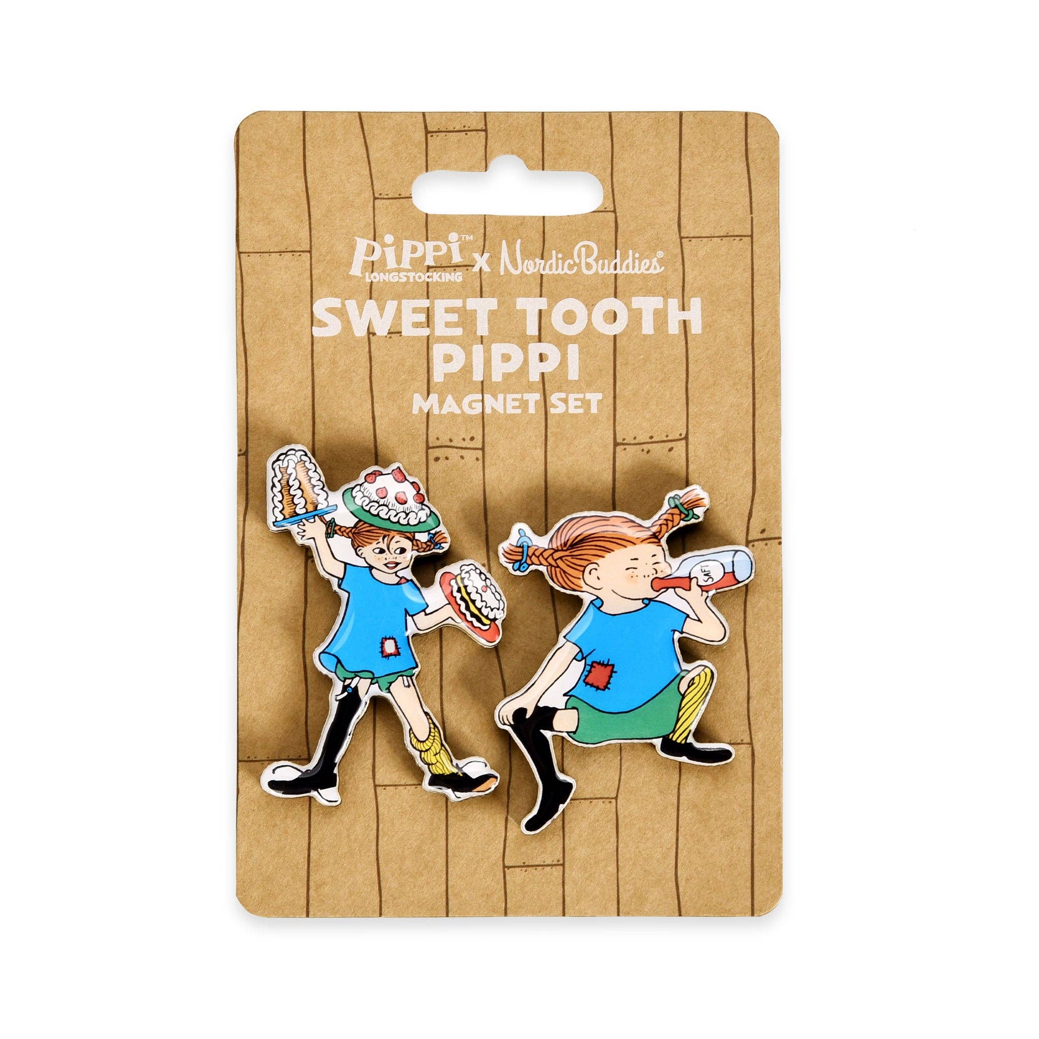 Nordicbuddies - Wholesale Magnet - Pippi Character Magnets