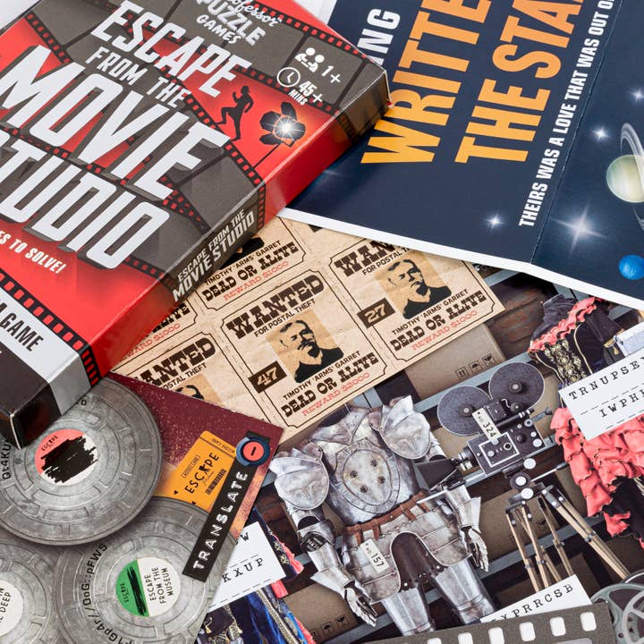 Professor Puzzle – wholesale Card game – Escape from the Movie Studio4