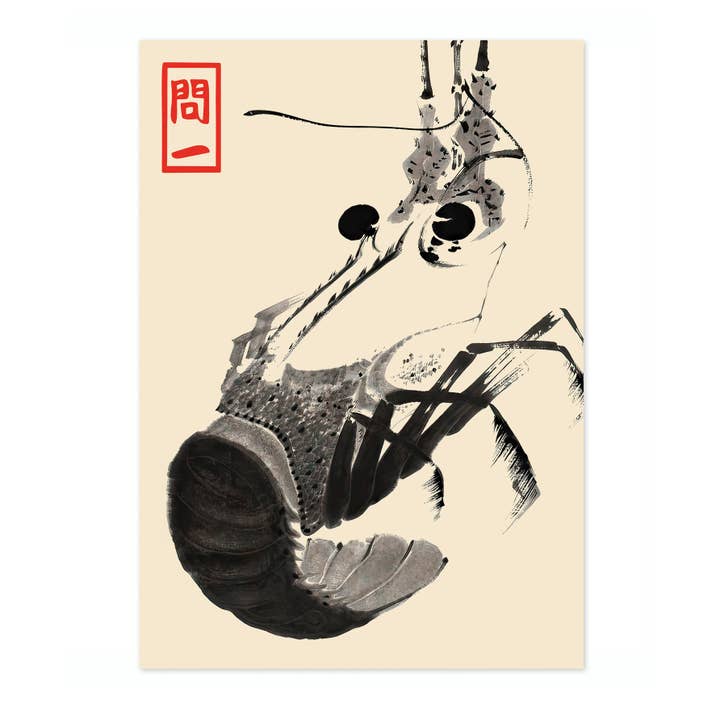 Animato – wholesale Art print – Shrimp