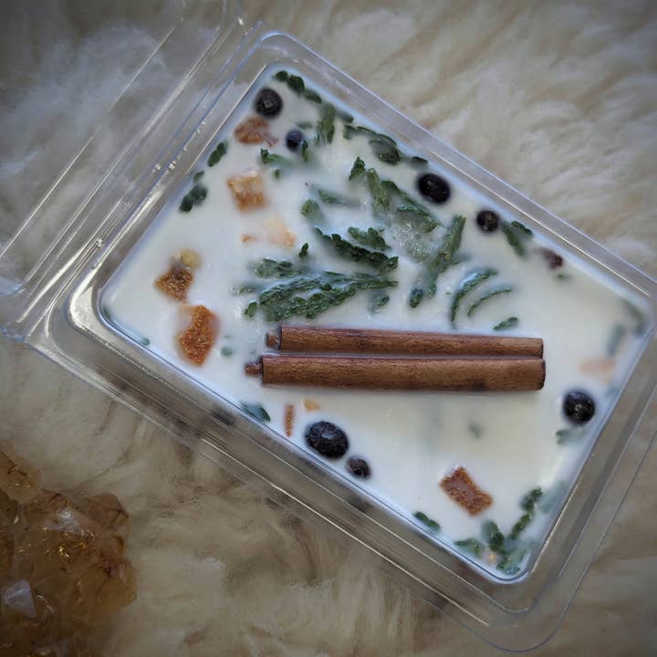 Pretty Potions Apothecary - Wholesale Wax melt - Cedar Citrus Spice Wax Simmer Melt1