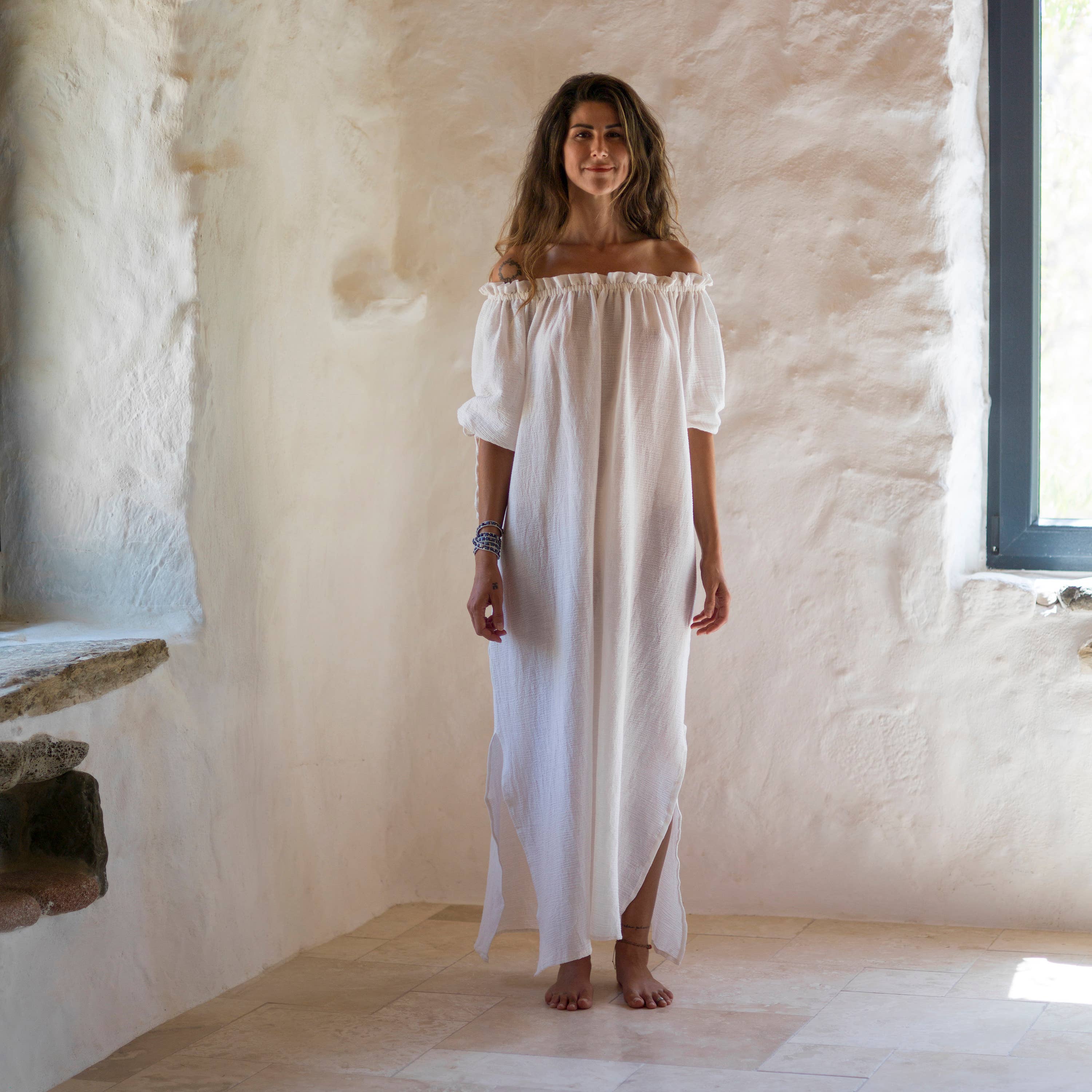 loom.ist - Wholesale Dress - Women's - Sile Off Shoulder Dress9