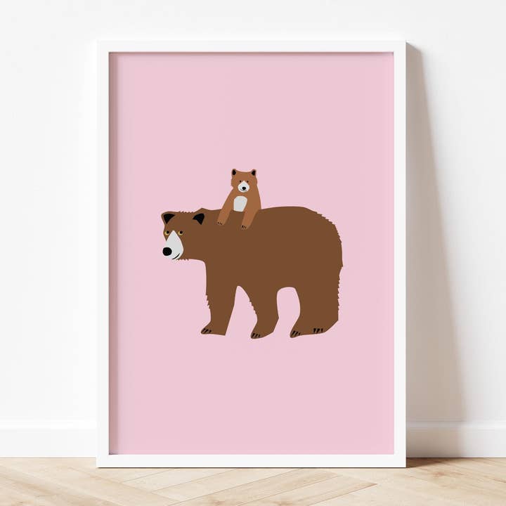 Bears - Art print A5/A4/A3 for wholesale by Salty Crayon