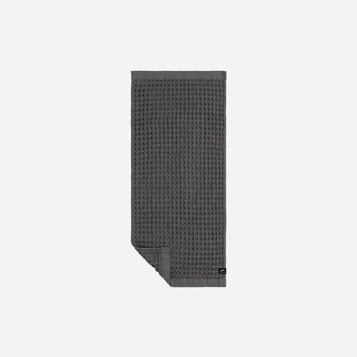 Guild Waffle Hand Towel - Charcoal for wholesale by Slowtide