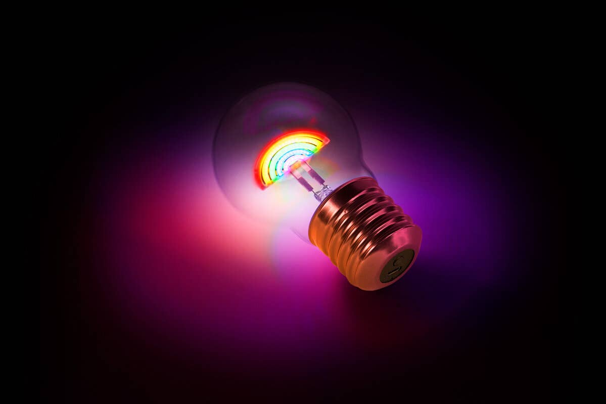 SUCK UK Ltd - USA - Wholesale Light Bulb/Puck - Cordless Rainbow Lightbulb3