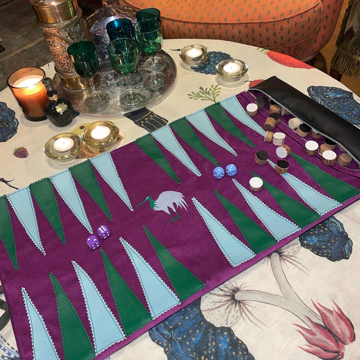 Bell Hutley – wholesale Board game – Kodai Bird Travel Backgammon Board2