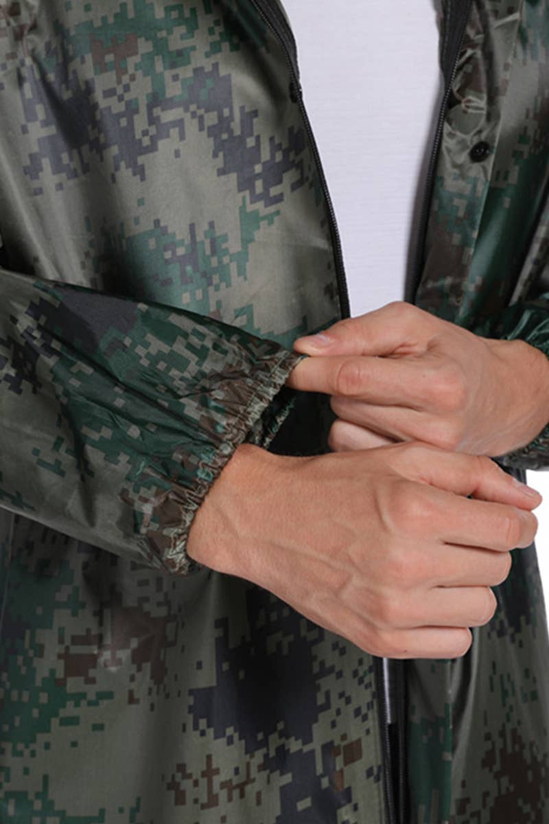 Cap Zone – wholesale Raincoat – Unisex – Hooded Waterproof High-Quality PVC Raincoat8