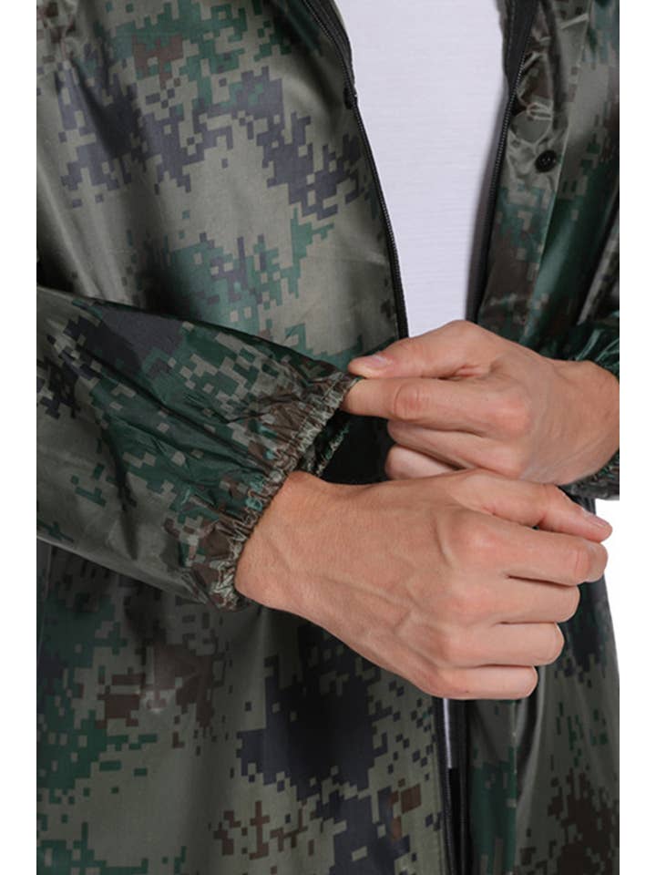 Cap Zone - Wholesale Raincoat - Unisex - Hooded Waterproof High-Quality PVC Raincoat8