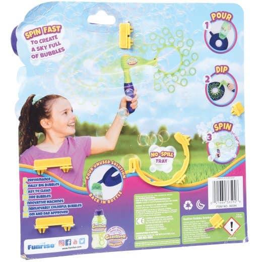 US Toy Company - Wholesale Bubble Wand - Kids - Gazillion Spinning Bubble Wand Bubbles Playset2
