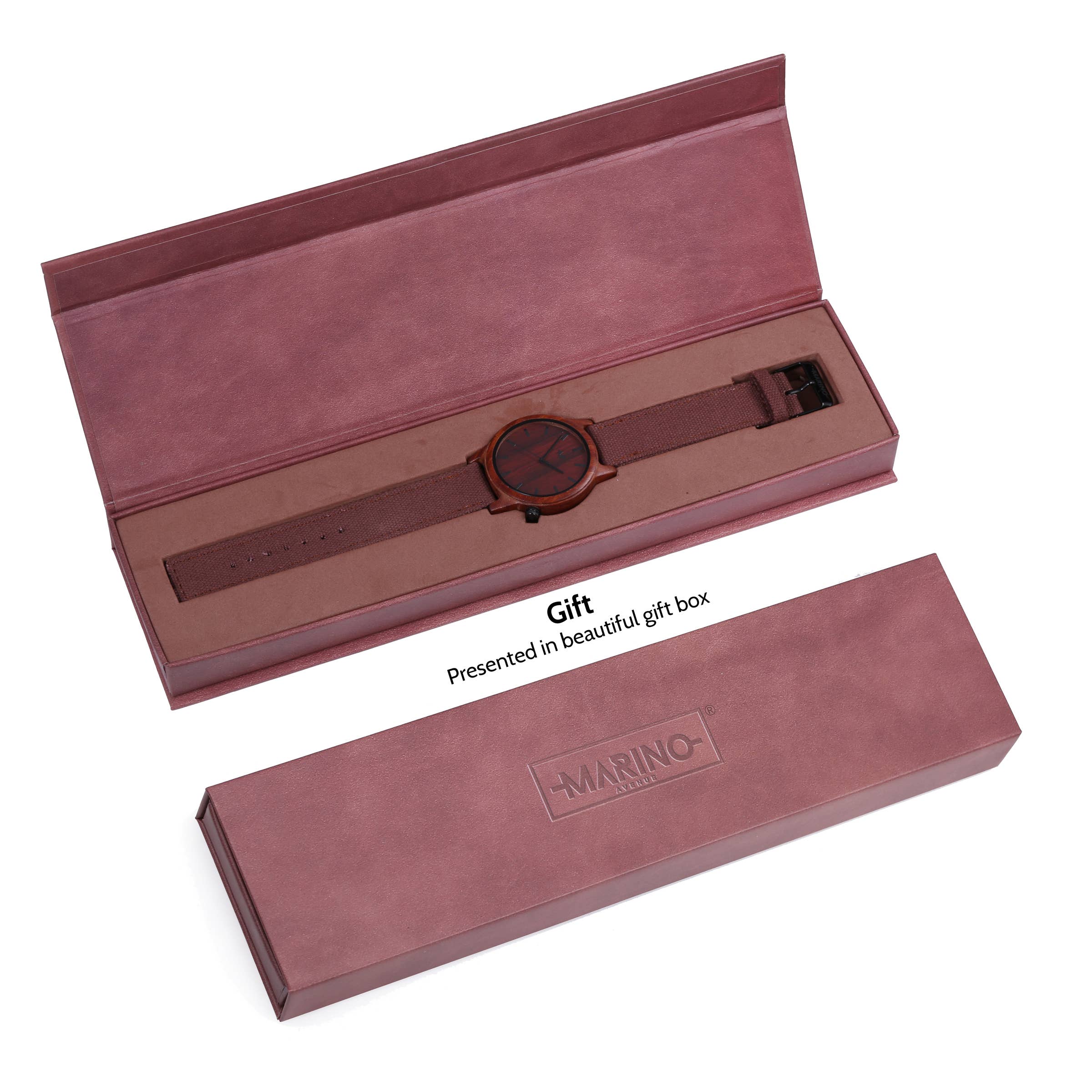 Mio Marino – Relógio de pulso - Homem por atacado – Relógio de pulso de madeira Webbed Brolly6