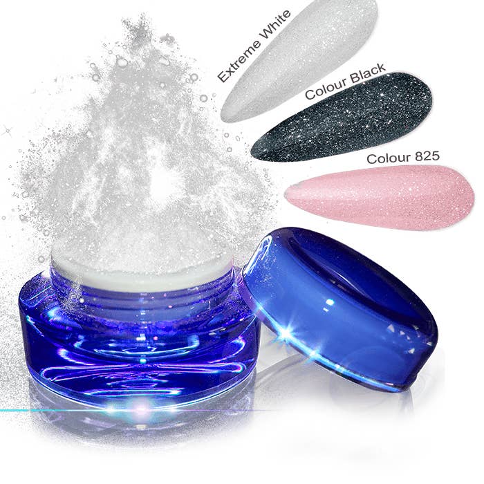 Glamour Dip Powder White Snow 5 g for wholesale by HOLLYWOOD NAILS