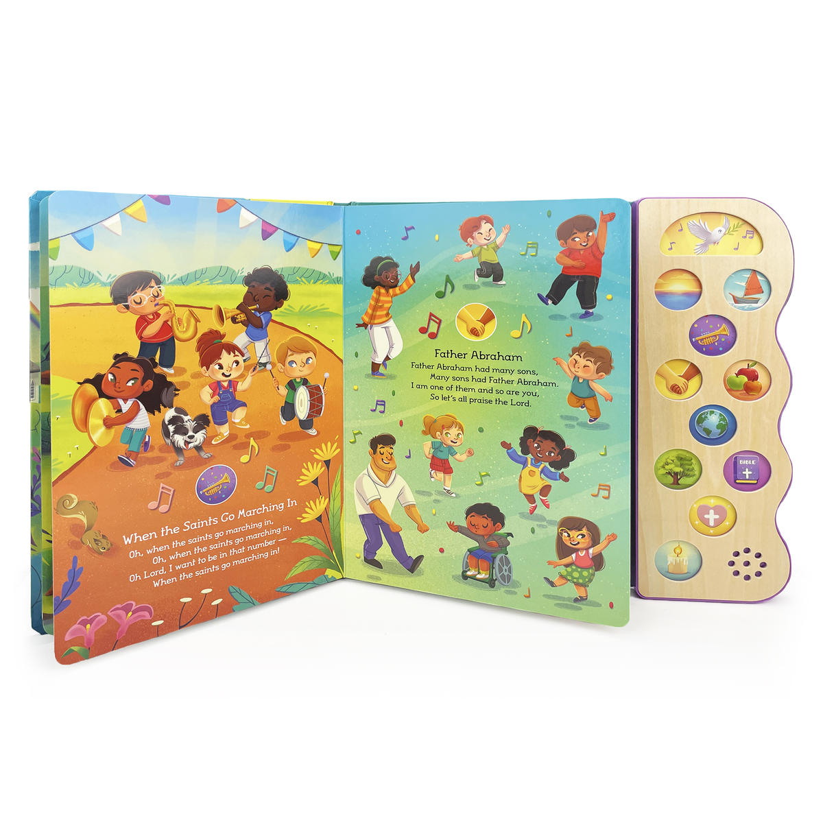 Cottage Door Press - Wholesale Baby & Toddler Book (0-2) - Best-Loved Bible Songs Interactive Sound Book1