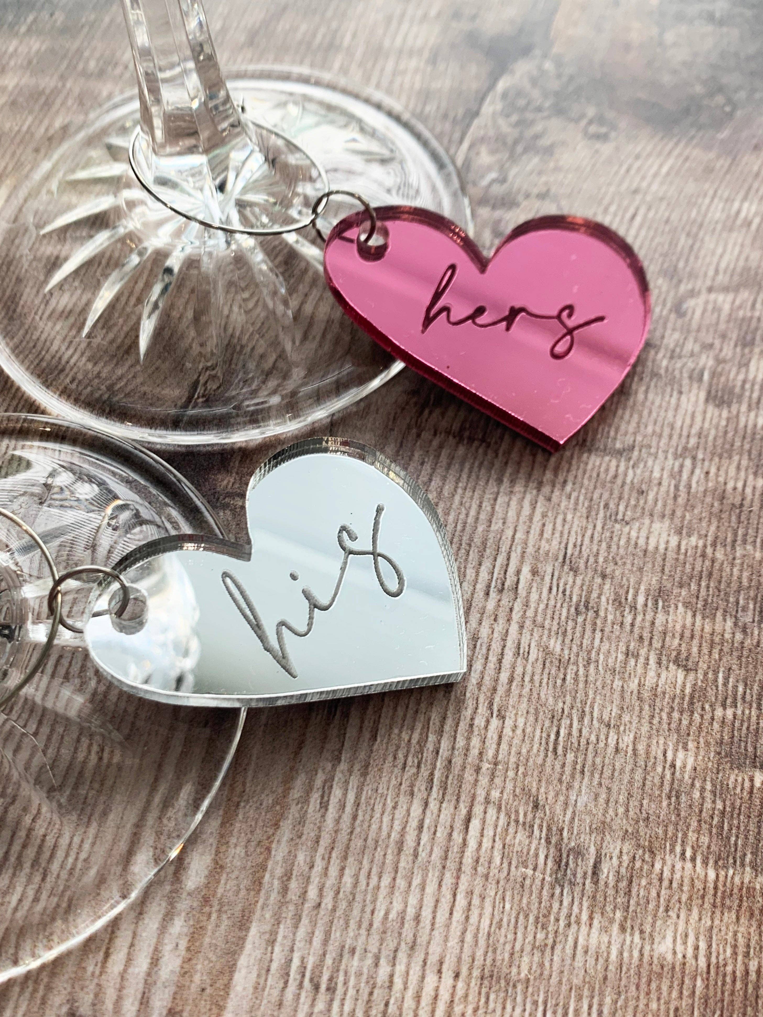 Parkin & Lewis - Wholesale Wine Charm - Valentines Day Melting Heart Wine Glass Charm8