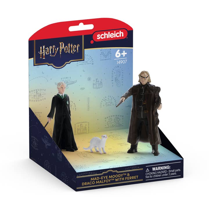 Mad-Eye Moody and Draco Malfory with Ferret for wholesale by Schleich