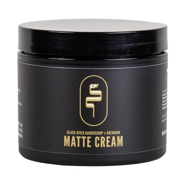 Arcadian Black River Matte Cream 115g für den Großhandel von US Barber Products
