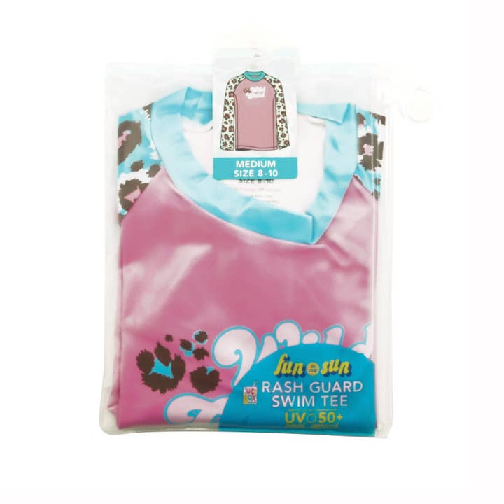 DM Merchandising - Wholesale Rashguard - Kids - Juice Box Girls Fun In The Sun Rash Guard Swim Tee Open Stck