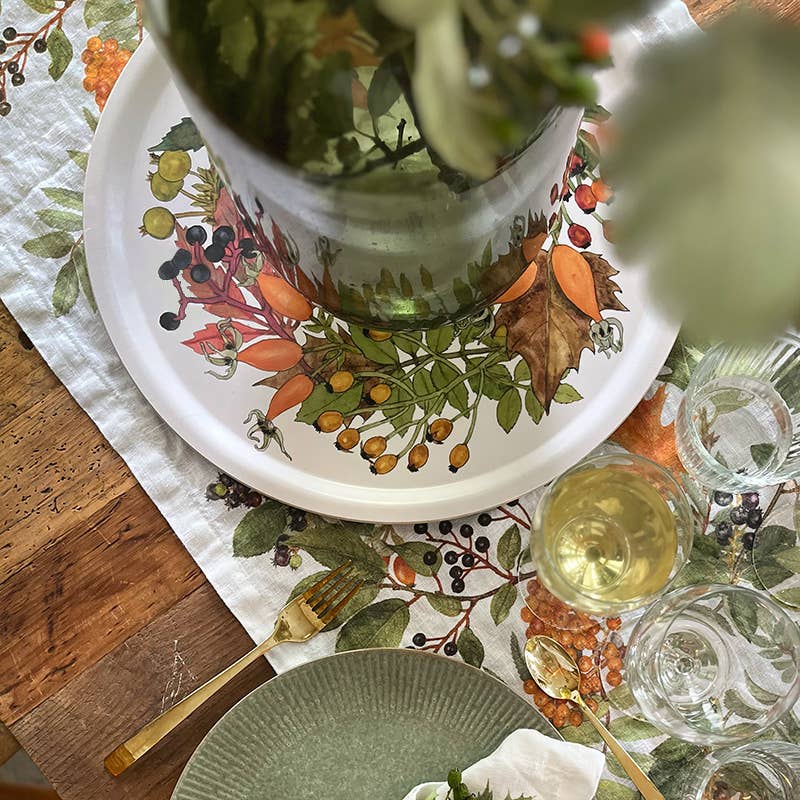 Koustrupco - Venta al por mayor Bandeja de servir - Bandeja de servir de otoño Ø38 cm - Hecha en Europa2